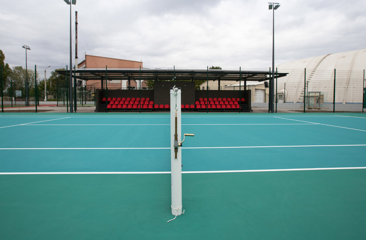 Juzna tribina #Radnik #Surdulica  Tennis court, Golf courses, Stadium